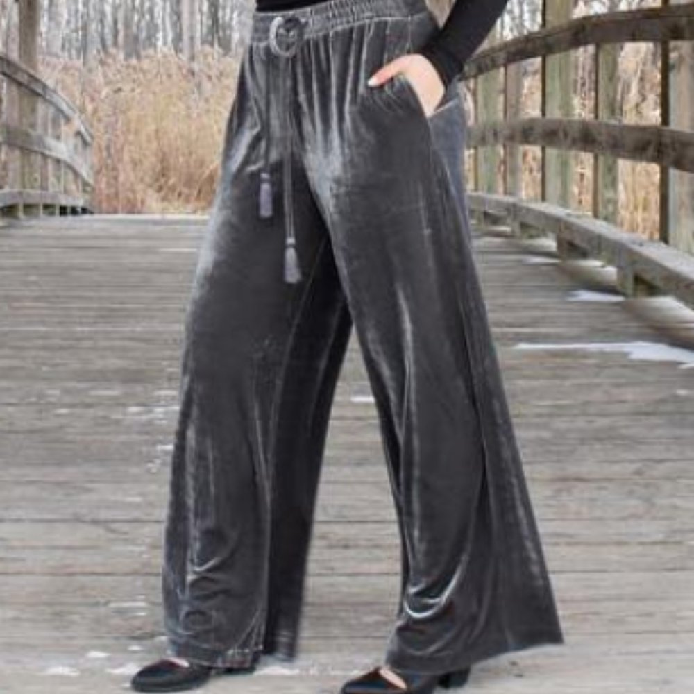 Who What Wear Velvet Pants